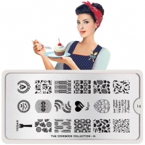 MoYou Nail Art Plate Collection Cookbook 14  #MPCOO14