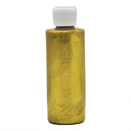 Cosmetic Coatings Gold Glitter Nail Art 4 oz. GOLD004