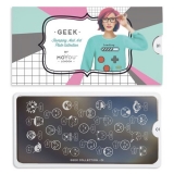 MoYou Nail Art Plate Collection Geek 01  #MPGEE01