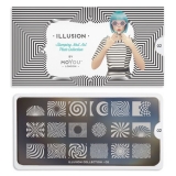 MoYou Nail Art Plate Collection Illusion 02 #MPILL02