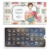 MoYou Nail Art Plate Collection Lingo 06 #MPLIN06