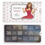 MoYou Nail Art Plate Collection Princess 08 #MPPRI08