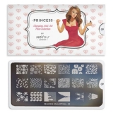 MoYou Nail Art Plate Collection Princess 09 #MPPRI09