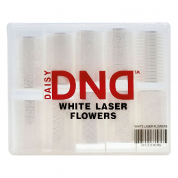 DND Transfer Foils White Lace Flowers 2 00394