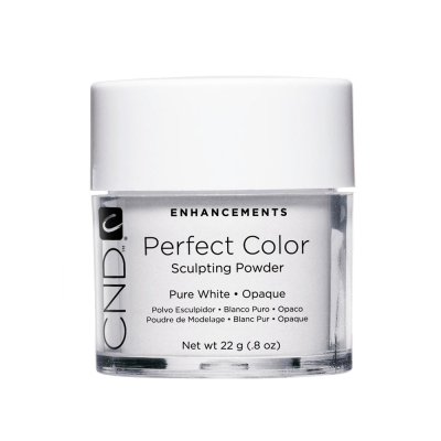 CND Perfect Color SP Pure White Opaque .8oz-22g 03050