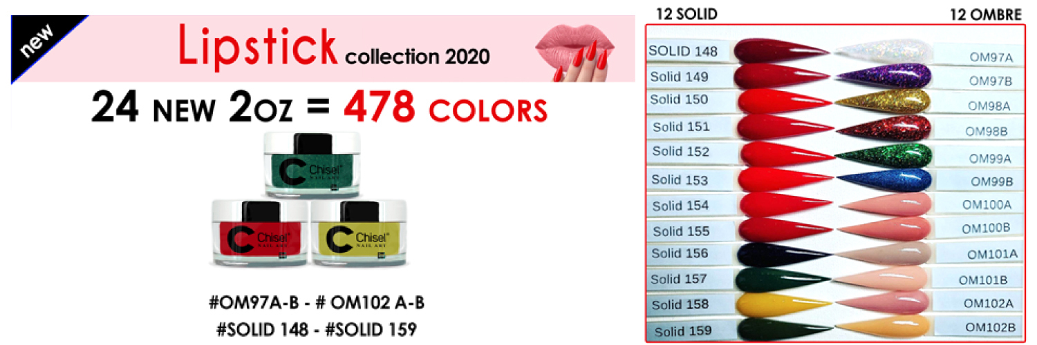 Chisel Dip Powder 2 oz Solid 158 70582