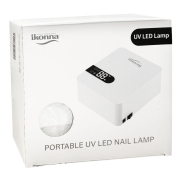 Ikonna Portable UV/LED Nail Lamp White LED-PRO-WH 91024
