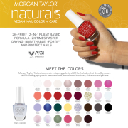 Morgan Taylor Naturals - Radiant In Red 15 ml 3140011