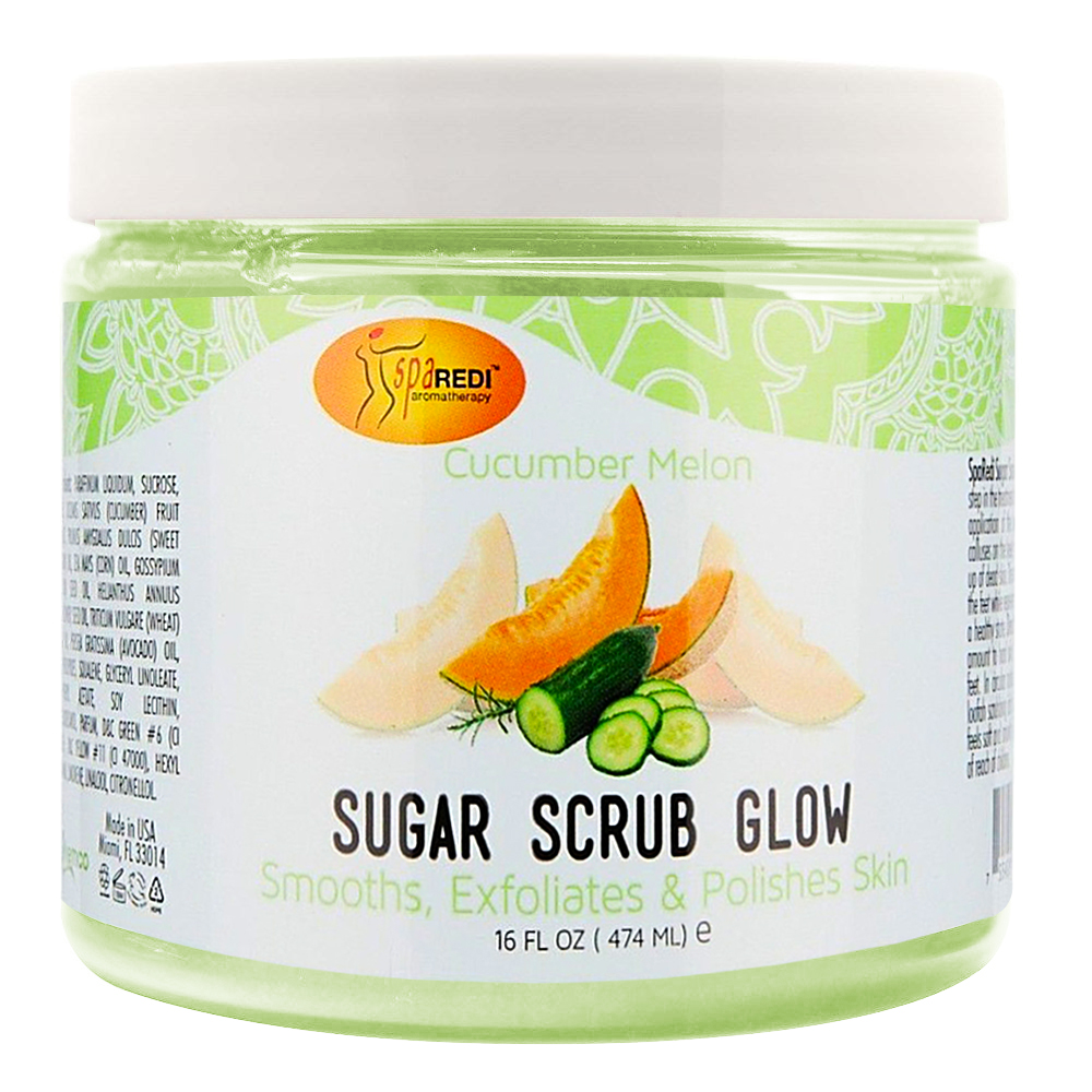 SPA REDI Sugar Scrub Glow (16oz) SPA REDI Sugar Scrub Glow (16oz)