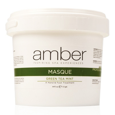 Amber Masque Green Tea Mint Hand&Foot Treatment64oz HG428-GT