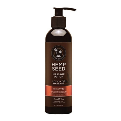 Earthly Body Hemp Seed Massage Lotion Isle Of You 8 oz ML052