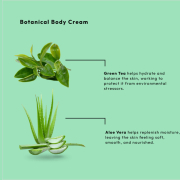 BCL SPA Botaniacal Hand & Body Cream 3 oz Green Tea
