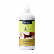 Cuccio Non-Oily Lyte Butter 32oz Coconut&White Ginger 3417-C