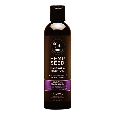 Hemp Seed Massage & Body Oil 8 oz - High Tide MAS053/00318