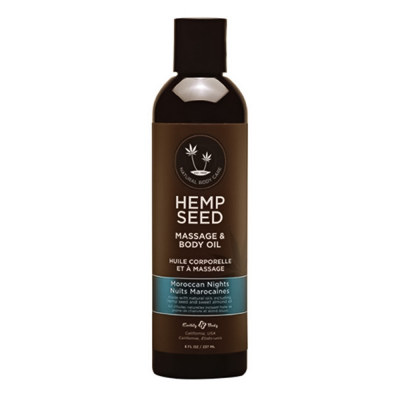 Hemp Seed Massage & Body Oil 8oz-Moroccan NightsMAS075/00325