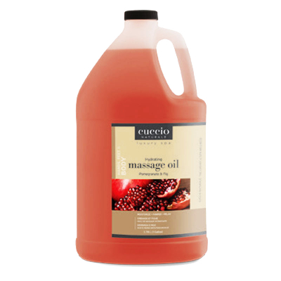 Cuccio Hydrating Massage Oil Pomegrante & Fig 1Gal CNSC7527