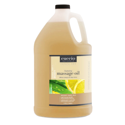 Cuccio Hydrating Massage Oil White Limetta&Aloe Vera 1G 3409