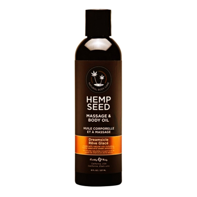Hemp Seed Massage & Body Oil 8 oz - Dreamsicle MAS002 /00082
