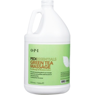 OPI PediEssentials Green Tea Massage Lotion - Gallon PCV61
