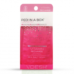Voesh Pedi In A Box Basic 3 Step Vitamin Recharge VPC118PGF