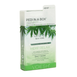 Voesh Pedi In A Box Deluxe 4 Step Hemp Relax VPC208CBD