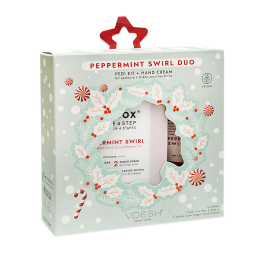 Voesh Peppermint Swirl DUO With NailStickers VSC001PEP 02153