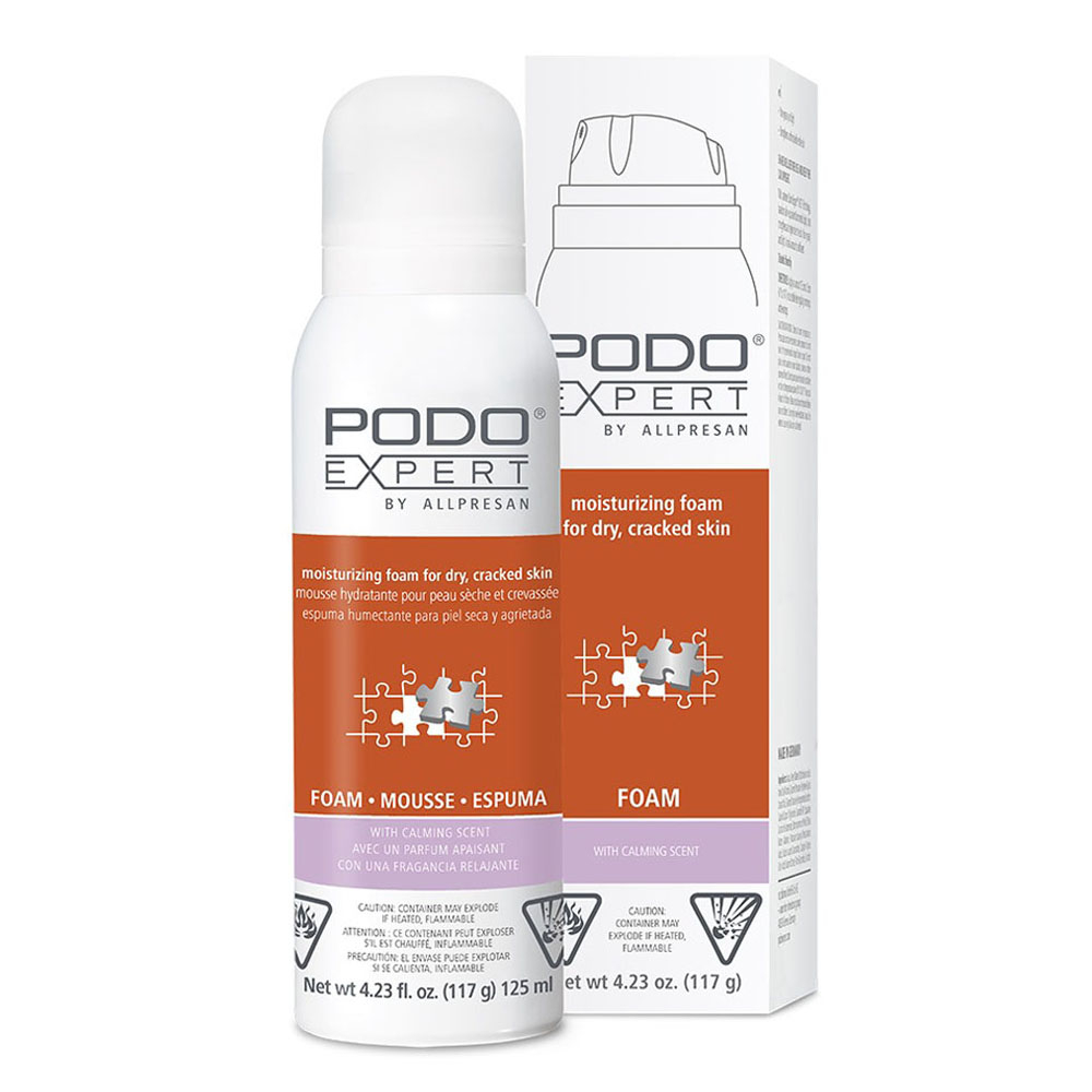 Podoexpert Dry To Cracked Skin Foam W/Urea 125ml 10609436
