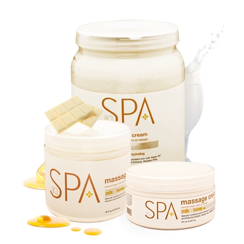 BCL SPA Massage Cream 64 oz - Milk+Honey 54006