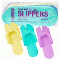 Berkeley Eva Foam Folded Slippers 3mm 12 pairs - FS107-600