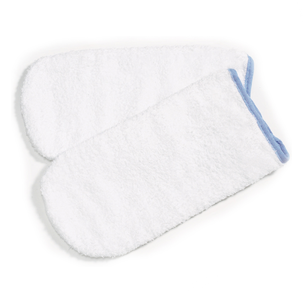 Satin Smooth Lined Terry Cloth Mitts SSPB10CMC 20314