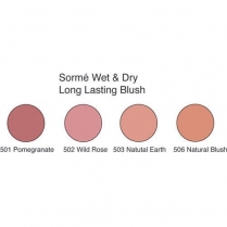 Sorme Long Lasting Blush Wet/Dry Pomegranate 0.14 oz. #501