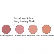 Sorme Long Lasting Blush Wet/Dry Wild Rose 0.14 oz. #502