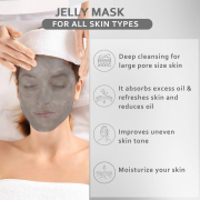 Bamboo Charcoal Jelly Mask Powder 650g 09564