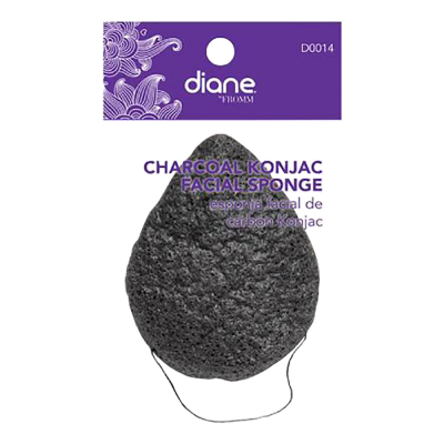 Diane By Fromm Charcoal Konjac Facial Sponge D0014/02897