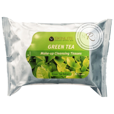 Skinlite1002 Make-Up Cleansing Tissues 30 Sheets -Green Tea