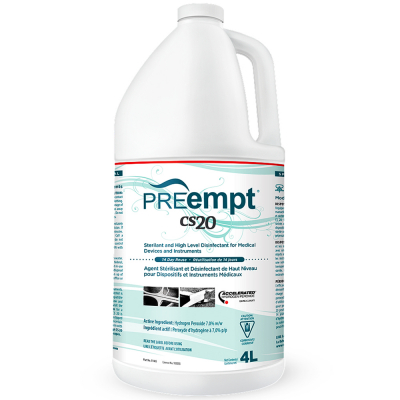PREempt CS20 4L Sterilant & Disinfectant PRE11405