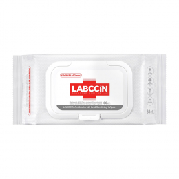 LABCCIN Antibacterial Hand Sanitizer Wipes 60ct 40813
