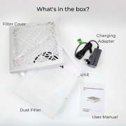 Professional Rechargeable Nail Dust Collector DC1 26224