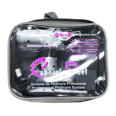 Fabeaulous Feet Electric Pedicure File System 12V - Silver