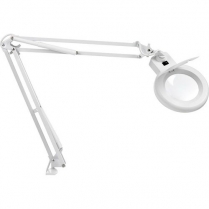 Inspect-A-Gadget LED Desk Mount Magnifying Lamp 130mm 5 Diopter