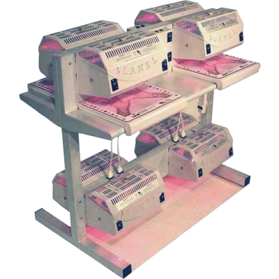 Lanel Deluxe 4 Person Table With 4 Pedis and T Shaped Legs
