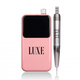 Luxe Hybrid Brushless Nail Drill Portable & Desktop- Pink