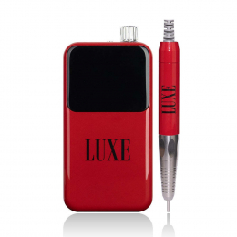 Luxe Hybrid Brushless Nail Drill Portable & Desktop - Red