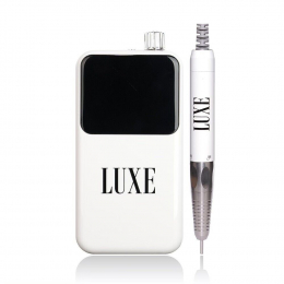 Luxe Hybrid Brushless Nail Drill Portable & Desktop - White