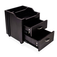 J&A KM Pedicure Cart - Dark Brown PT14