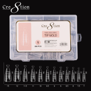 Cre8tion Nail Building Tip Mold 288pcs 01 15543