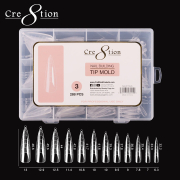 Cre8tion Nail Building Tip Mold 288pcs 03 15545