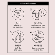 OPI xPRESS/ON Press On Nails Tips Isn't It Grand Avenue A07S