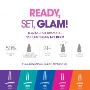 Entity Soft Gel Tips Long Stiletto 600 Tips 12 Sizes 5600010
