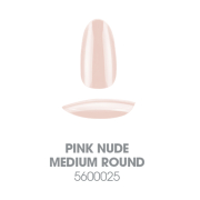 Entity Soft Gel Tips Medium Round 360CT Pink 5600025